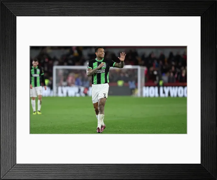Framed Print : Brentford v Brighton and Hove Albion Premier League 03APR24 Framed Print : Brentford v Brighton and Hove Albion Premier League 03APR24