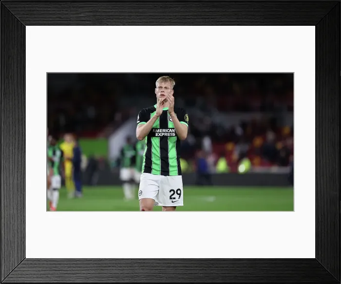 Framed Print : Brentford v Brighton and Hove Albion Premier League 03APR24 Framed Print : Brentford v Brighton and Hove Albion Premier League 03APR24
