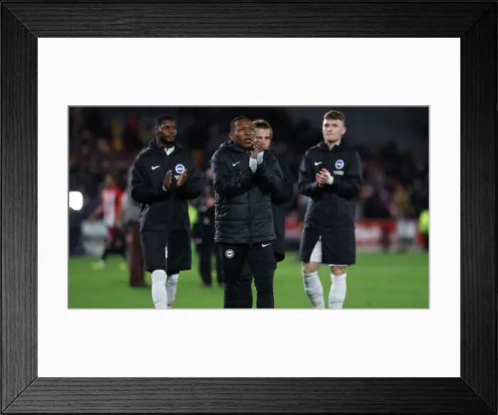 Framed Print : Brentford v Brighton and Hove Albion Premier League 03APR24 Framed Print : Brentford v Brighton and Hove Albion Premier League 03APR24