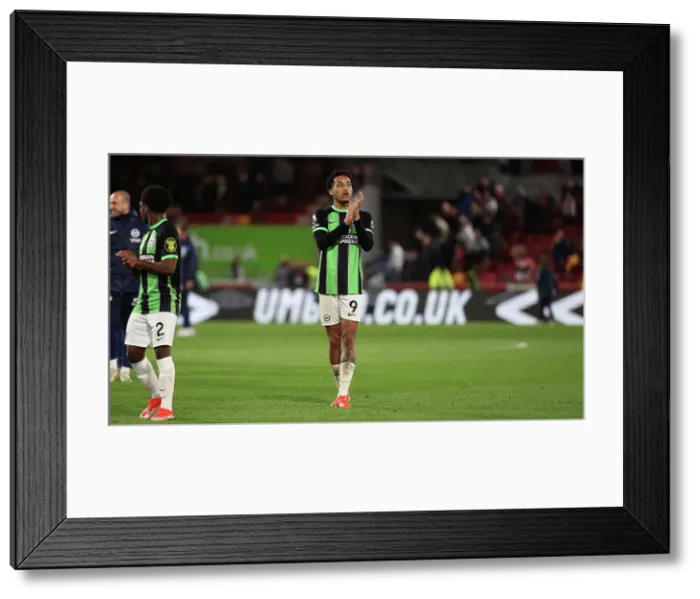 Framed Print : Brentford v Brighton and Hove Albion Premier League 03APR24 Framed Print : Brentford v Brighton and Hove Albion Premier League 03APR24