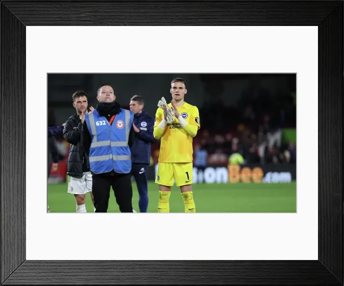 Framed Print : Brentford v Brighton and Hove Albion Premier League 03APR24 Framed Print : Brentford v Brighton and Hove Albion Premier League 03APR24