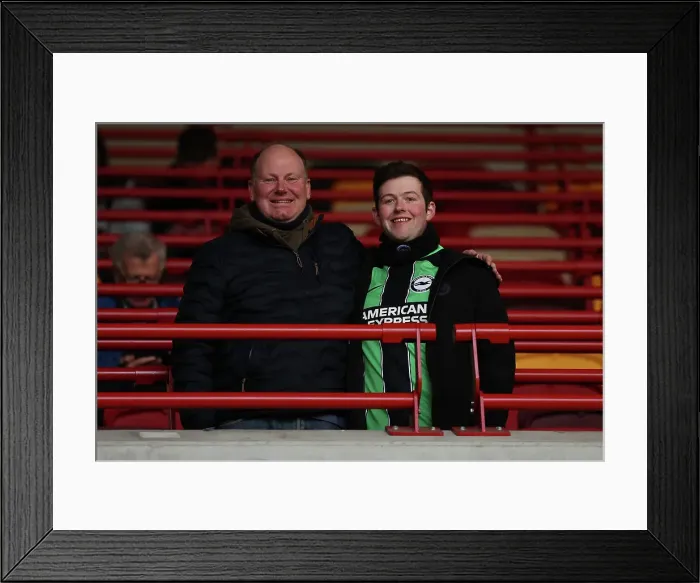 Framed Print : Brentford v Brighton and Hove Albion Premier League 03APR24 Framed Print : Brentford v Brighton and Hove Albion Premier League 03APR24