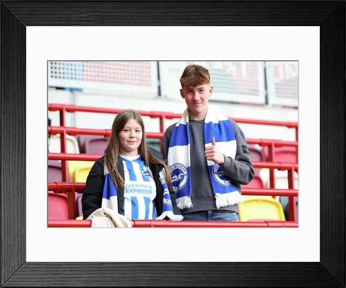 Framed Print : Brentford v Brighton and Hove Albion Premier League 03APR24 Framed Print : Brentford v Brighton and Hove Albion Premier League 03APR24