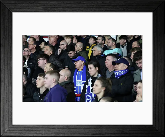 Framed Print : Brentford v Brighton and Hove Albion Premier League 03APR24 Framed Print : Brentford v Brighton and Hove Albion Premier League 03APR24