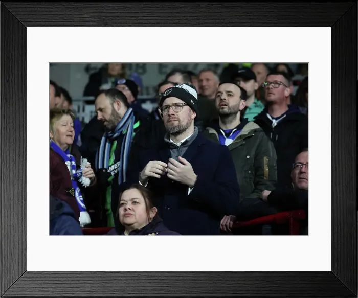 Framed Print : Brentford v Brighton and Hove Albion Premier League 03APR24 Framed Print : Brentford v Brighton and Hove Albion Premier League 03APR24