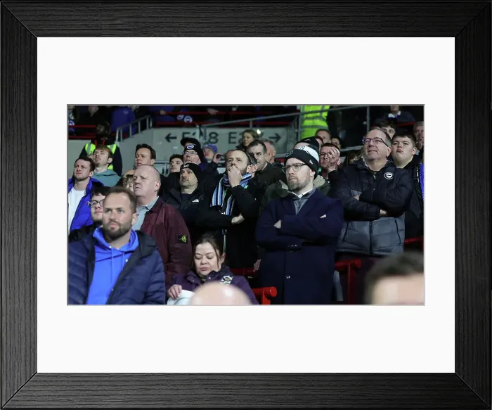 Framed Print : Brentford v Brighton and Hove Albion Premier League 03APR24 Framed Print : Brentford v Brighton and Hove Albion Premier League 03APR24