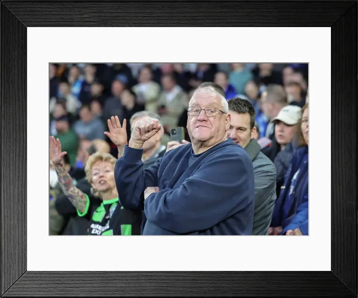 Framed Print : Brentford v Brighton and Hove Albion Premier League 03APR24 Framed Print : Brentford v Brighton and Hove Albion Premier League 03APR24