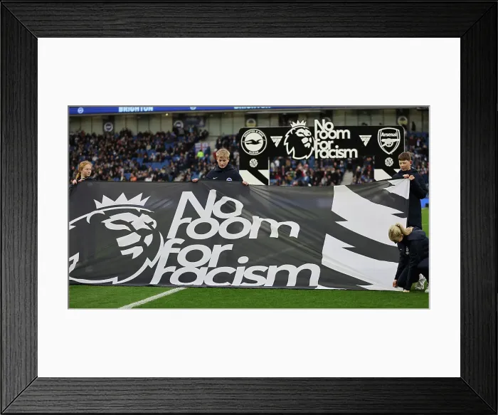 Framed Print : Brighton and Hove Albion v Arsenal Premier League 06APR24 Framed Print : Brighton and Hove Albion v Arsenal Premier League 06APR24