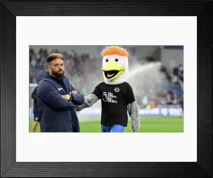 Framed Print : Brighton and Hove Albion v Arsenal Premier League 06APR24 Framed Print : Brighton and Hove Albion v Arsenal Premier League 06APR24