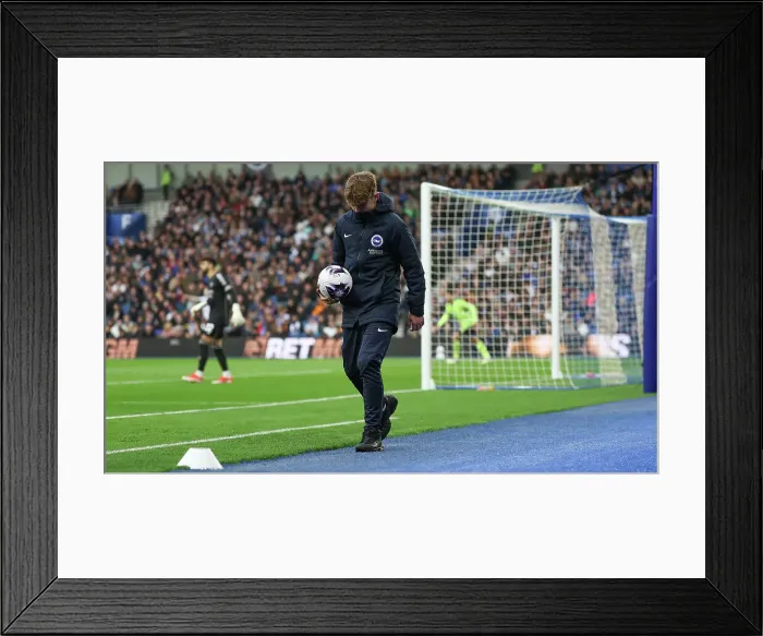 Framed Print : Brighton and Hove Albion v Arsenal Premier League 06APR24 Framed Print : Brighton and Hove Albion v Arsenal Premier League 06APR24