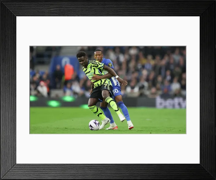 Framed Print : Brighton and Hove Albion v Arsenal Premier League 06APR24 Framed Print : Brighton and Hove Albion v Arsenal Premier League 06APR24