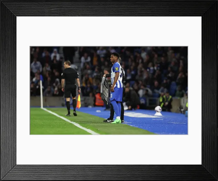 Framed Print : Brighton and Hove Albion v Arsenal Premier League 06APR24 Framed Print : Brighton and Hove Albion v Arsenal Premier League 06APR24