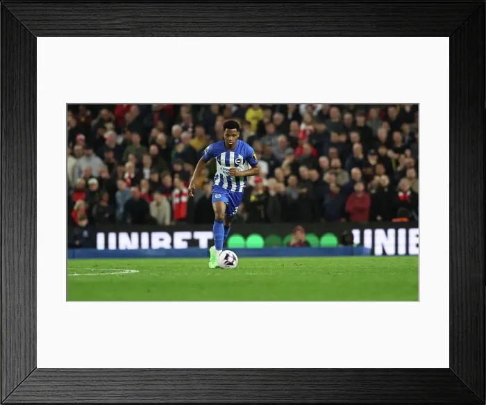 Framed Print : Brighton and Hove Albion v Arsenal Premier League 06APR24 Framed Print : Brighton and Hove Albion v Arsenal Premier League 06APR24