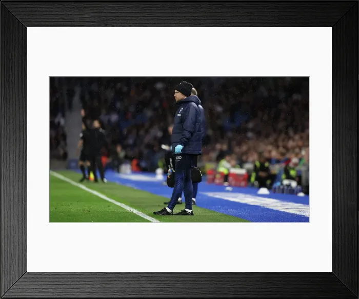 Framed Print : Brighton and Hove Albion v Arsenal Premier League 06APR24 Framed Print : Brighton and Hove Albion v Arsenal Premier League 06APR24