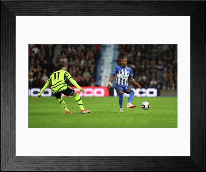 Framed Print : Brighton and Hove Albion v Arsenal Premier League 06APR24 Framed Print : Brighton and Hove Albion v Arsenal Premier League 06APR24