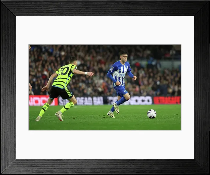 Framed Print : Brighton and Hove Albion v Arsenal Premier League 06APR24 Framed Print : Brighton and Hove Albion v Arsenal Premier League 06APR24
