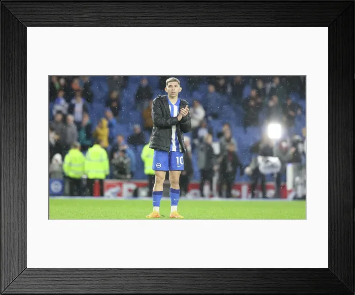 Framed Print : Brighton and Hove Albion v Arsenal Premier League 06APR24 Framed Print : Brighton and Hove Albion v Arsenal Premier League 06APR24