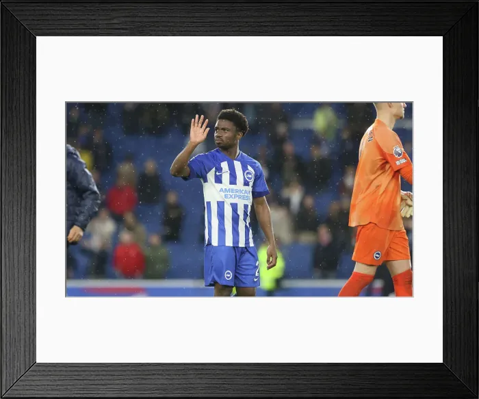 Framed Print : Brighton and Hove Albion v Arsenal Premier League 06APR24 Framed Print : Brighton and Hove Albion v Arsenal Premier League 06APR24