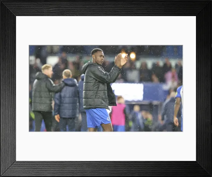 Framed Print : Brighton and Hove Albion v Arsenal Premier League 06APR24 Framed Print : Brighton and Hove Albion v Arsenal Premier League 06APR24