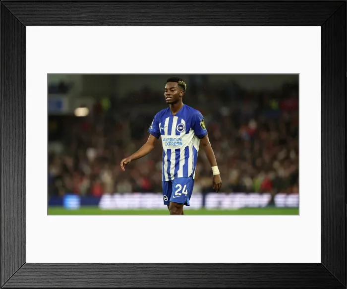 Framed Print : Brighton and Hove Albion v Arsenal Premier League 06APR24 Framed Print : Brighton and Hove Albion v Arsenal Premier League 06APR24