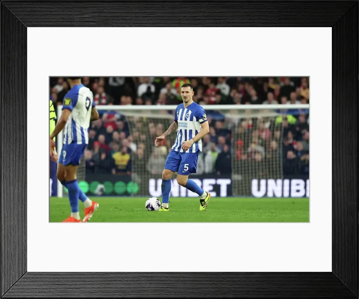 Framed Print : Brighton and Hove Albion v Arsenal Premier League 06APR24 Framed Print : Brighton and Hove Albion v Arsenal Premier League 06APR24