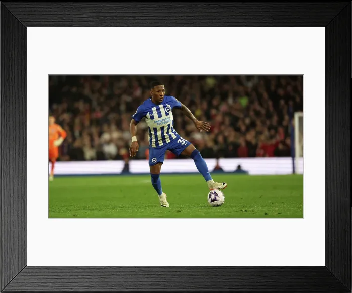 Framed Print : Brighton and Hove Albion v Arsenal Premier League 06APR24 Framed Print : Brighton and Hove Albion v Arsenal Premier League 06APR24