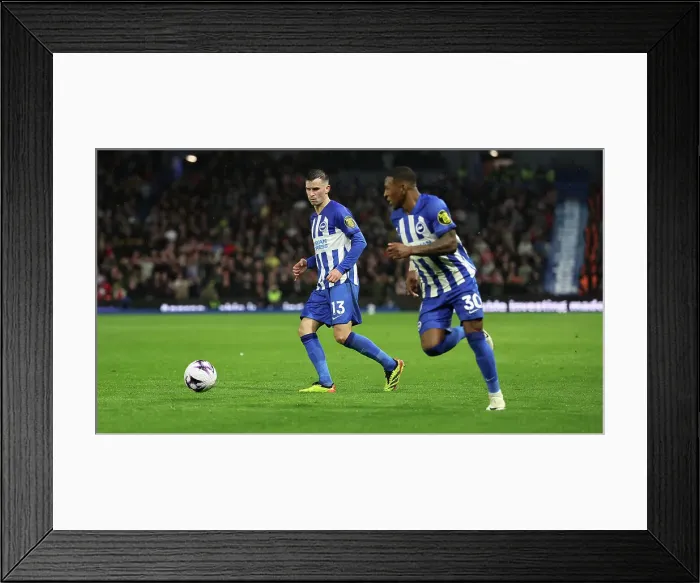 Framed Print : Brighton and Hove Albion v Arsenal Premier League 06APR24 Framed Print : Brighton and Hove Albion v Arsenal Premier League 06APR24