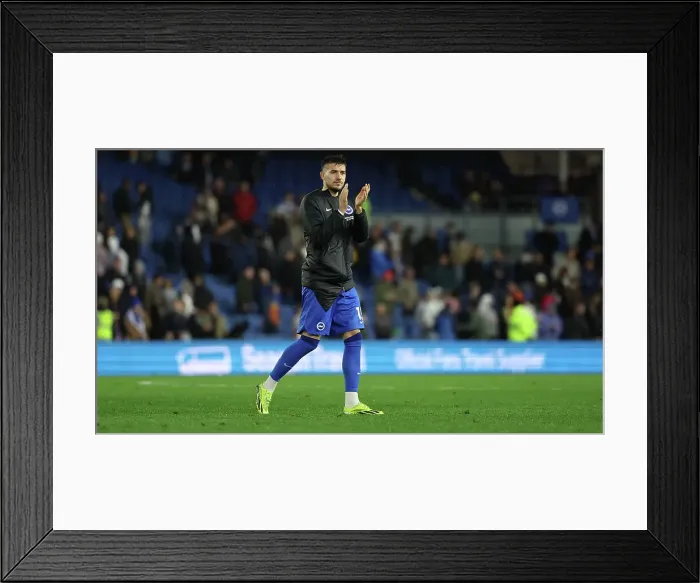 Framed Print : Brighton and Hove Albion v Arsenal Premier League 06APR24 Framed Print : Brighton and Hove Albion v Arsenal Premier League 06APR24