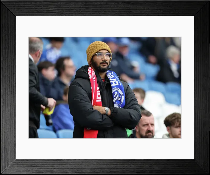 Framed Print : Brighton and Hove Albion v Arsenal Premier League 06APR24 Framed Print : Brighton and Hove Albion v Arsenal Premier League 06APR24