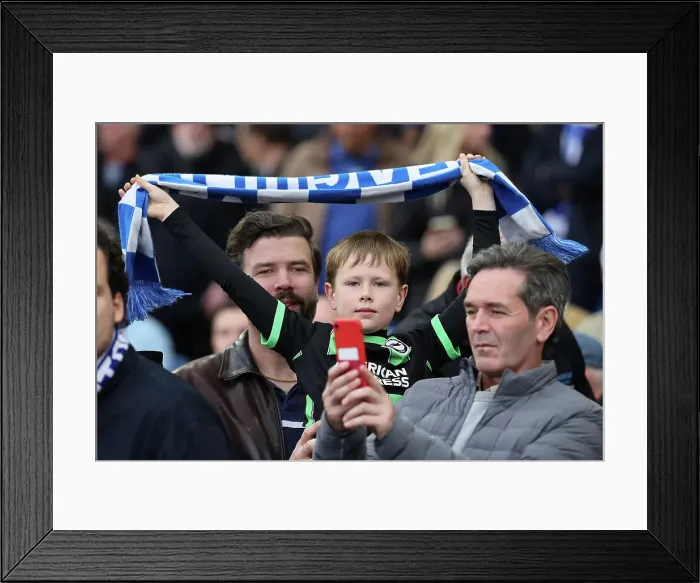 Framed Print : Brighton and Hove Albion v Arsenal Premier League 06APR24 Framed Print : Brighton and Hove Albion v Arsenal Premier League 06APR24