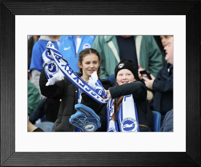Framed Print : Brighton and Hove Albion v Arsenal Premier League 06APR24 Framed Print : Brighton and Hove Albion v Arsenal Premier League 06APR24