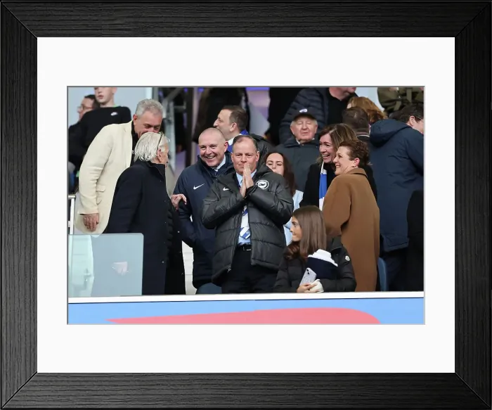 Framed Print : Brighton and Hove Albion v Arsenal Premier League 06APR24 Framed Print : Brighton and Hove Albion v Arsenal Premier League 06APR24