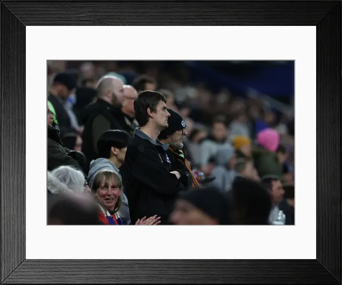 Framed Print : Brighton and Hove Albion v Arsenal Premier League 06APR24 Framed Print : Brighton and Hove Albion v Arsenal Premier League 06APR24