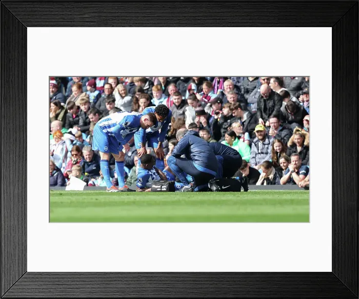 Framed Print : Burnley v Brighton and Hove Albion Premier League 13APR24 Framed Print : Burnley v Brighton and Hove Albion Premier League 13APR24