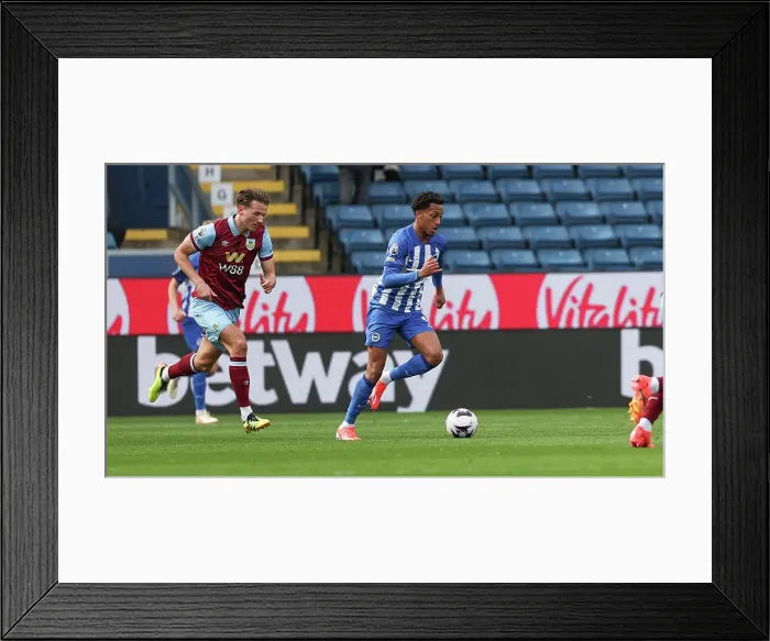 Framed Print : Burnley v Brighton and Hove Albion Premier League 13APR24 Framed Print : Burnley v Brighton and Hove Albion Premier League 13APR24