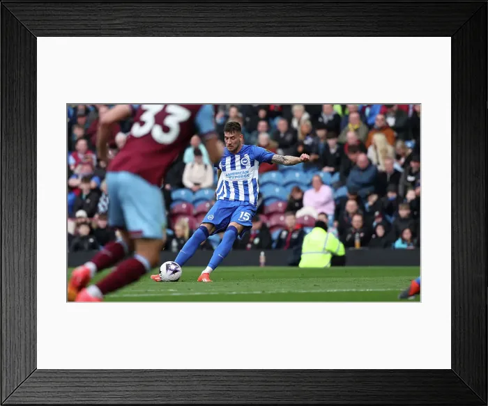 Framed Print : Burnley v Brighton and Hove Albion Premier League 13APR24 Framed Print : Burnley v Brighton and Hove Albion Premier League 13APR24