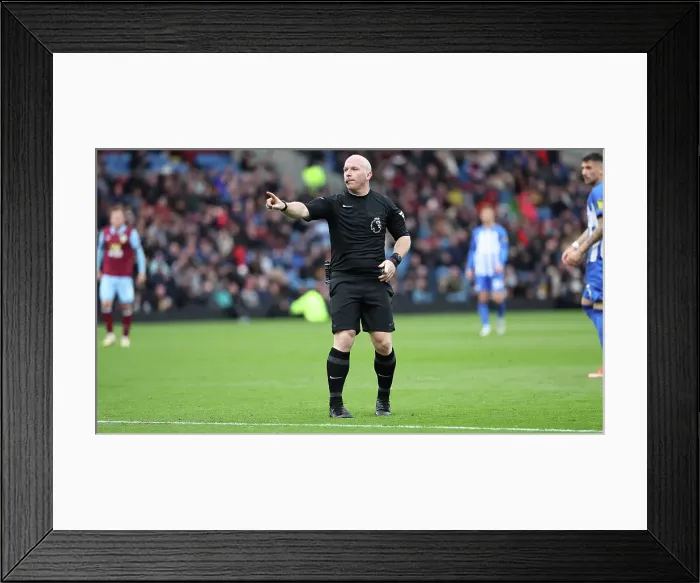 Framed Print : Burnley v Brighton and Hove Albion Premier League 13APR24 Framed Print : Burnley v Brighton and Hove Albion Premier League 13APR24