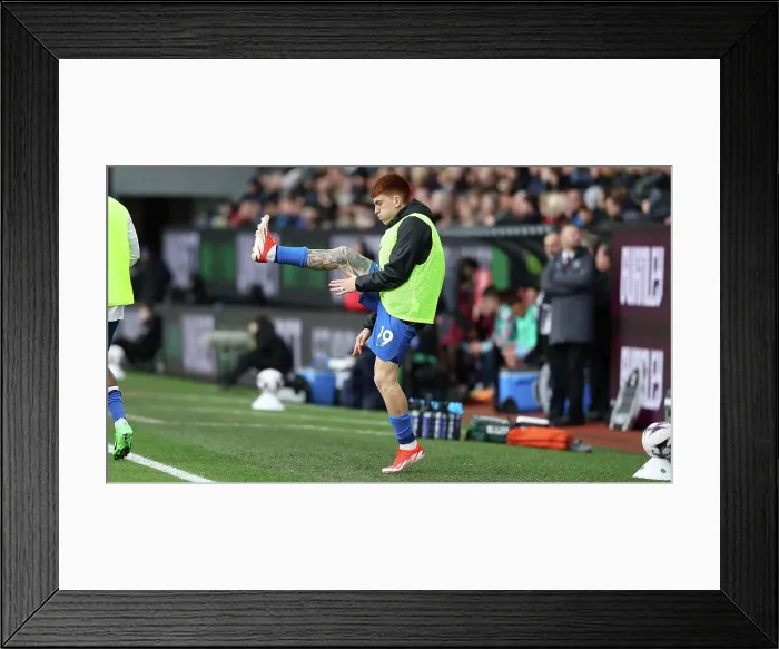 Framed Print : Burnley v Brighton and Hove Albion Premier League 13APR24 Framed Print : Burnley v Brighton and Hove Albion Premier League 13APR24