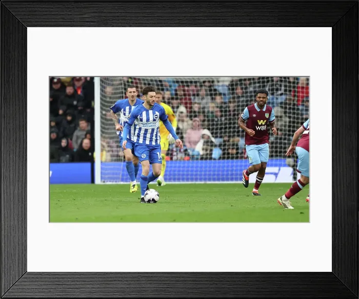 Framed Print : Burnley v Brighton and Hove Albion Premier League 13APR24 Framed Print : Burnley v Brighton and Hove Albion Premier League 13APR24