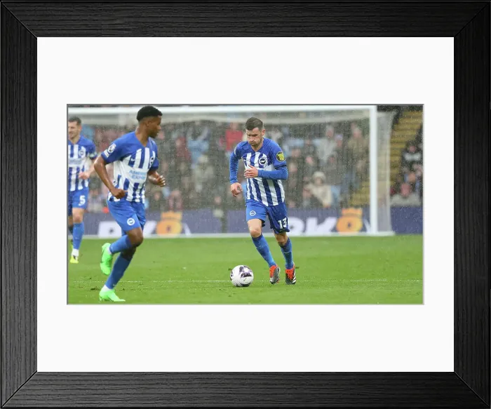 Framed Print : Burnley v Brighton and Hove Albion Premier League 13APR24 Framed Print : Burnley v Brighton and Hove Albion Premier League 13APR24