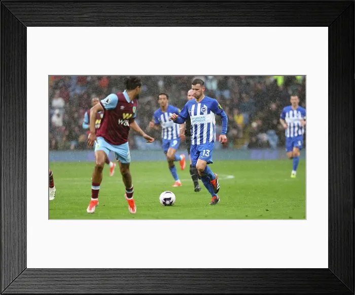 Framed Print : Burnley v Brighton and Hove Albion Premier League 13APR24 Framed Print : Burnley v Brighton and Hove Albion Premier League 13APR24