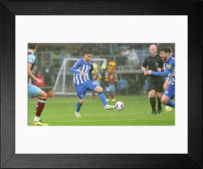 Framed Print : Burnley v Brighton and Hove Albion Premier League 13APR24 Framed Print : Burnley v Brighton and Hove Albion Premier League 13APR24