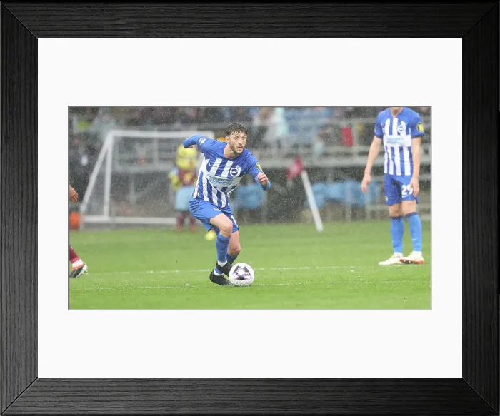 Framed Print : Burnley v Brighton and Hove Albion Premier League 13APR24 Framed Print : Burnley v Brighton and Hove Albion Premier League 13APR24