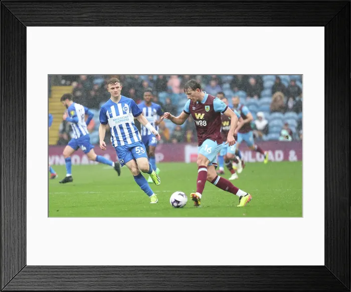 Framed Print : Burnley v Brighton and Hove Albion Premier League 13APR24 Framed Print : Burnley v Brighton and Hove Albion Premier League 13APR24