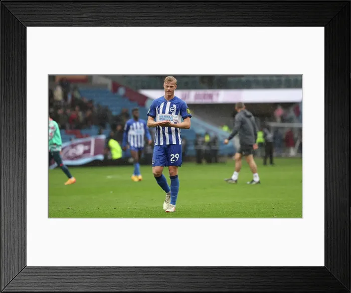 Framed Print : Burnley v Brighton and Hove Albion Premier League 13APR24 Framed Print : Burnley v Brighton and Hove Albion Premier League 13APR24