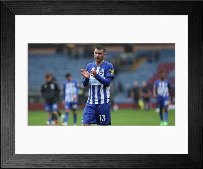 Framed Print : Burnley v Brighton and Hove Albion Premier League 13APR24 Framed Print : Burnley v Brighton and Hove Albion Premier League 13APR24