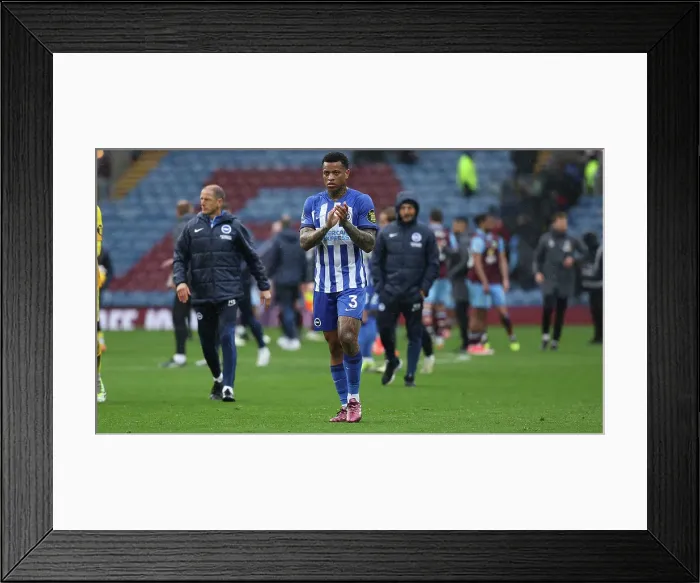 Framed Print : Burnley v Brighton and Hove Albion Premier League 13APR24 Framed Print : Burnley v Brighton and Hove Albion Premier League 13APR24