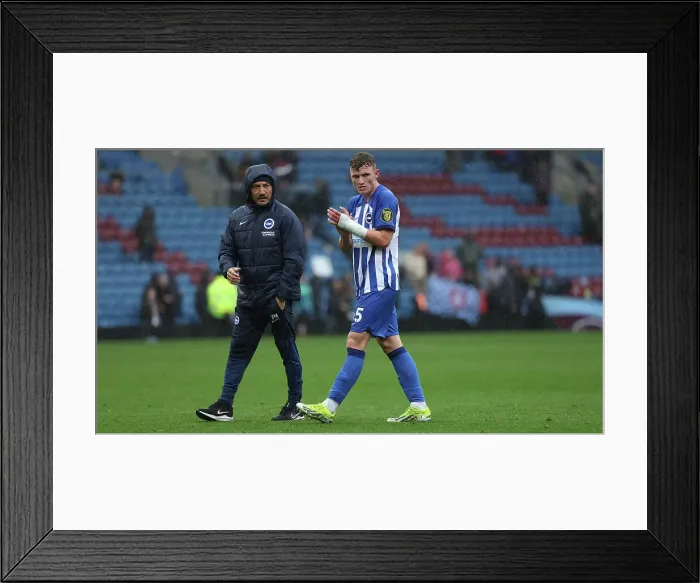 Framed Print : Burnley v Brighton and Hove Albion Premier League 13APR24 Framed Print : Burnley v Brighton and Hove Albion Premier League 13APR24