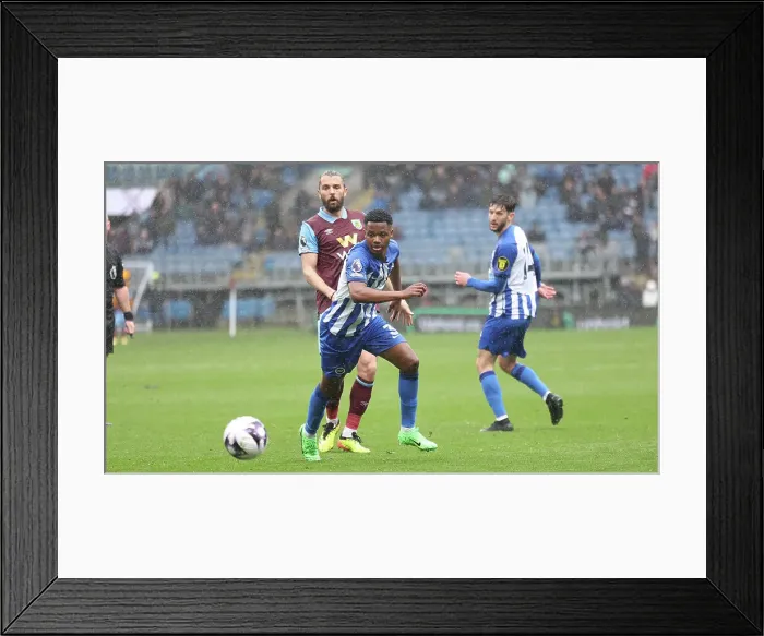 Framed Print : Burnley v Brighton and Hove Albion Premier League 13APR24 Framed Print : Burnley v Brighton and Hove Albion Premier League 13APR24
