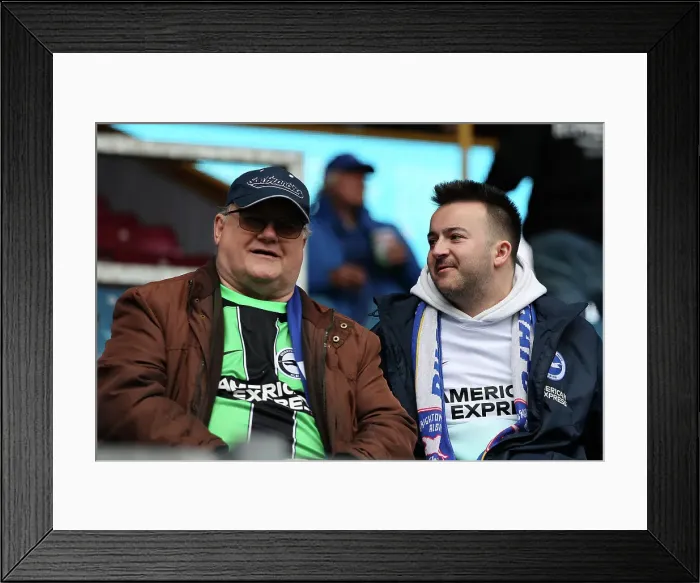 Framed Print : Burnley v Brighton and Hove Albion Premier League 13APR24 Framed Print : Burnley v Brighton and Hove Albion Premier League 13APR24